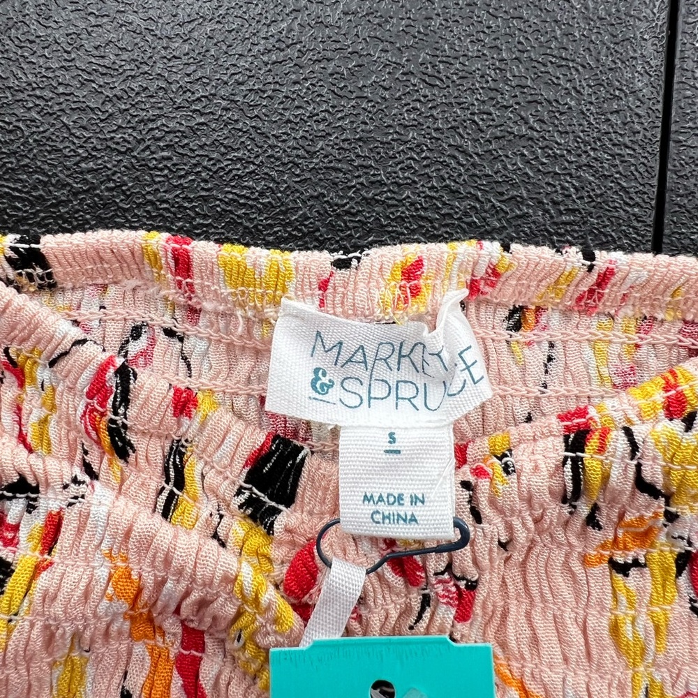 MARKET & SPRUCE Misha Smocked Dress new - Picture 5 of 10